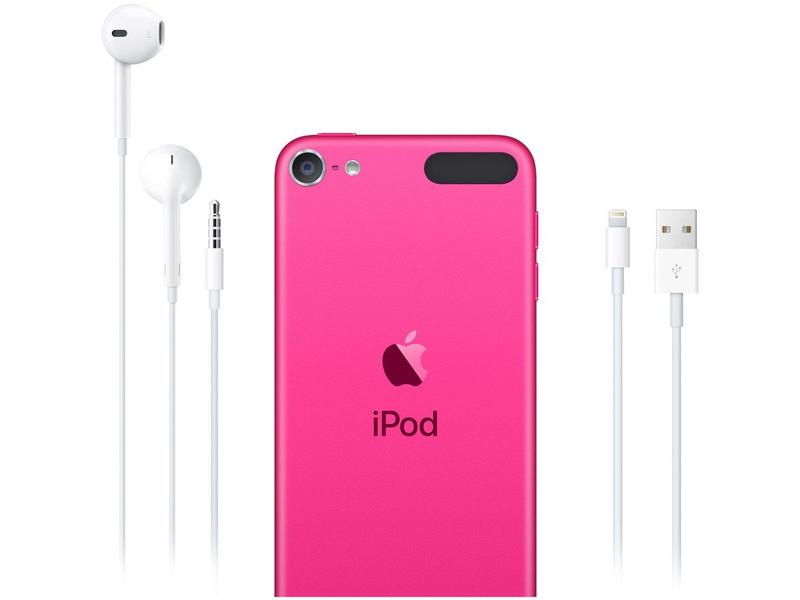 Apple iPod touch 128GB ピンク 本体 iPod Touch Apple 128GB Rosa - Resolução Câmera iSight 8MP - MP3